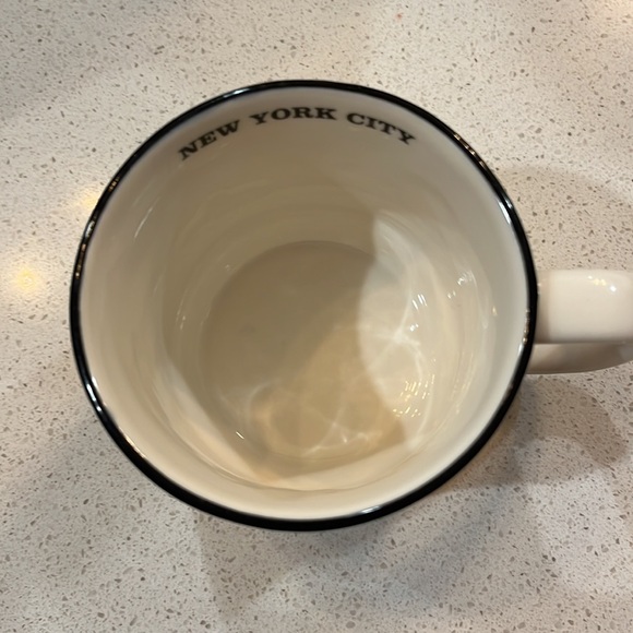 Starbucks Rare 2010 New York mug black white yellow green cityscape - Picture 3 of 4